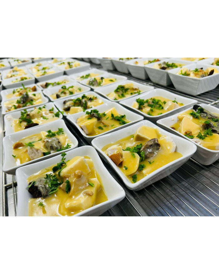 poularde sauce foie gras